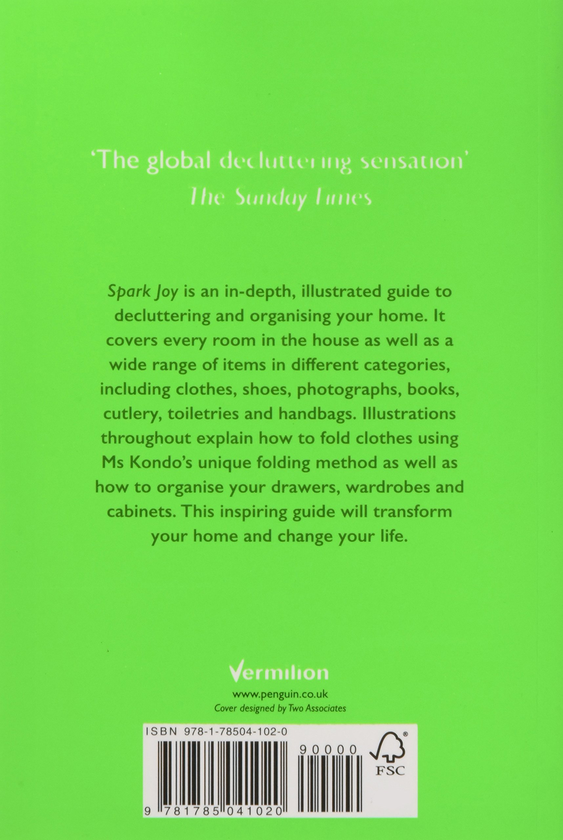 Бумажная книга «Spark Joy: An Illustrated Guide to the Japanese Art of Tidying», автор Мари Кондо - фото №1
