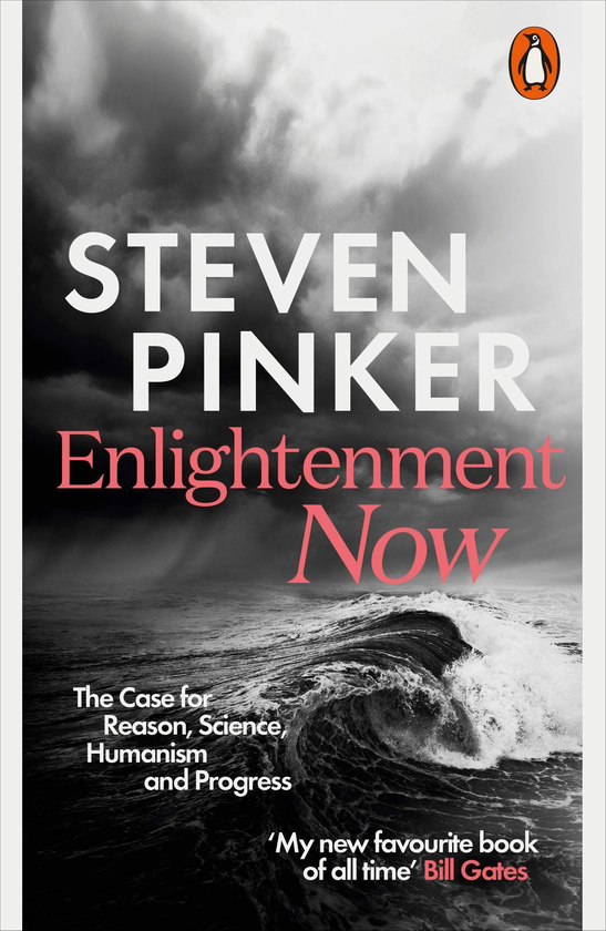 Бумажная книга «Enlightenment Now», автор Стивен Пинкер - фото №1