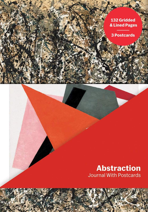 Бумажная книга «MoMA Abstraction Journal with Postcard Set» - фото №1