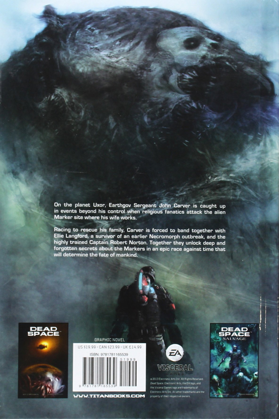 Паперова книга «Dead Space - Liberation», автор Ян Еджинтон - фото №1