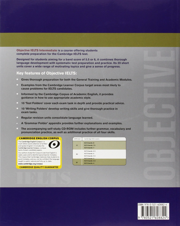 [object Object] «Objective IELTS Intermediate Student's Book (+CD)», автор Майкл Блек - фото №2 - мініатюра