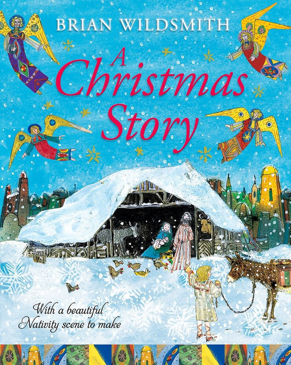 Бумажная книга «A Christmas Story with Nativity Set », автор Брайан Уайлдсмит - фото №1