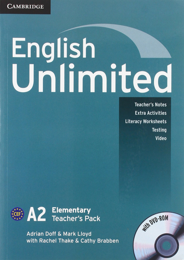 [object Object] «English Unlimited Elementary Teacher's Pack (+DVD)», автор Едріан Дофф - фото №1