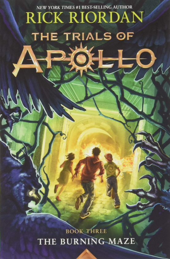 Бумажная книга «The Burning Maze. The Trials of Apollo Book 3», автор Рик Риордан - фото №1