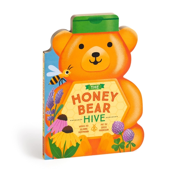 Бумажная книга «The Honey Bear Hive Shaped Board Book», автор Джилане Гофман - фото №1