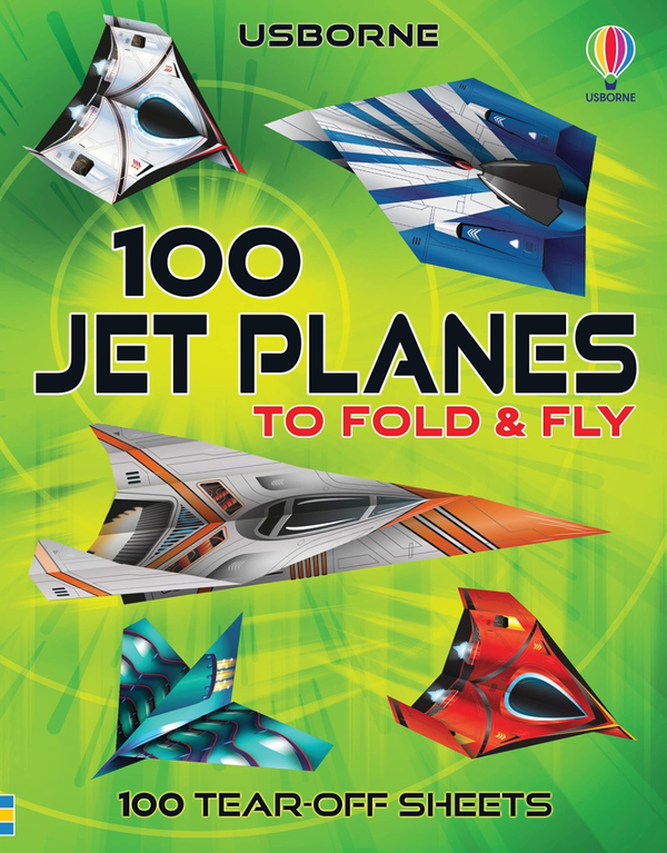 Паперова книга «100 Jet Planes to Fold and Fly», автор Джеймс Маклейн - фото №1