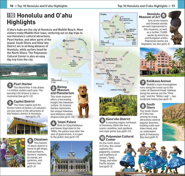 Паперова книга «Honolulu and O'ahu» - фото №1