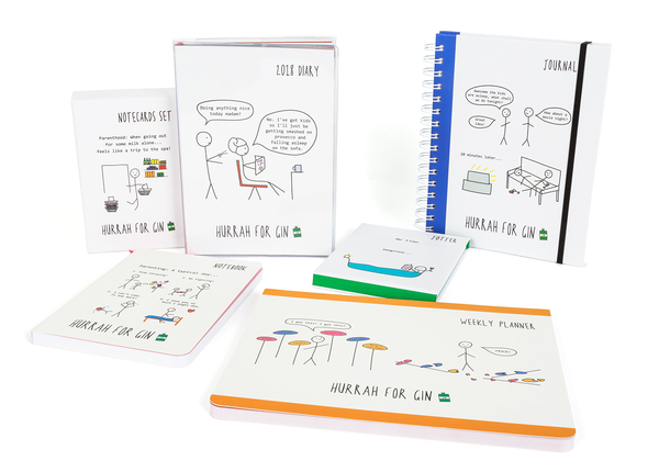Бумажная книга «Hurrah For Gin: Small Paperback Notebook», автор Кэти Кирби - фото №1