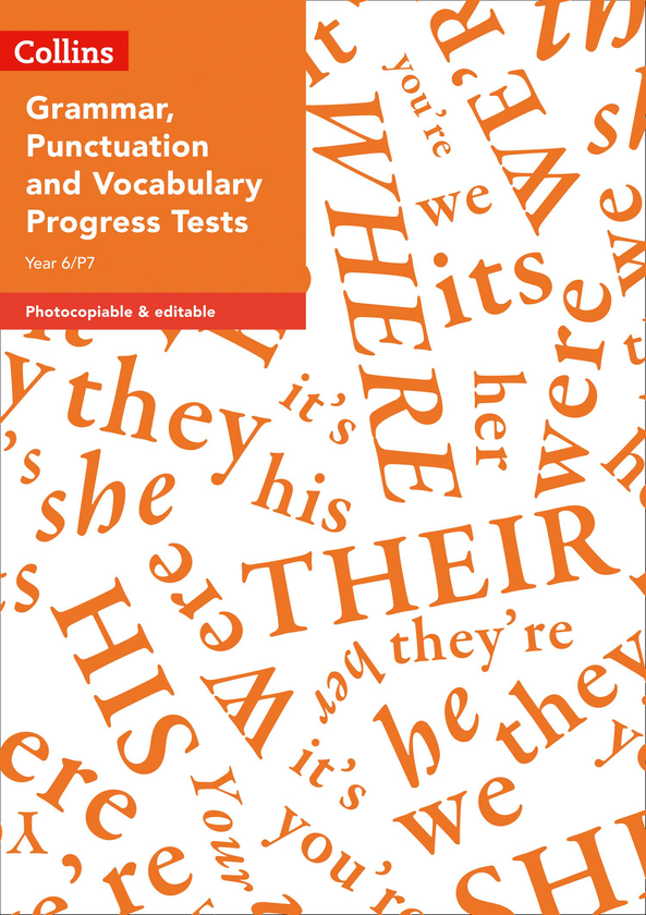 Бумажная книга «Year 6/P7 Grammar, Punctuation and Vocabulary Progress Tests» - фото №1