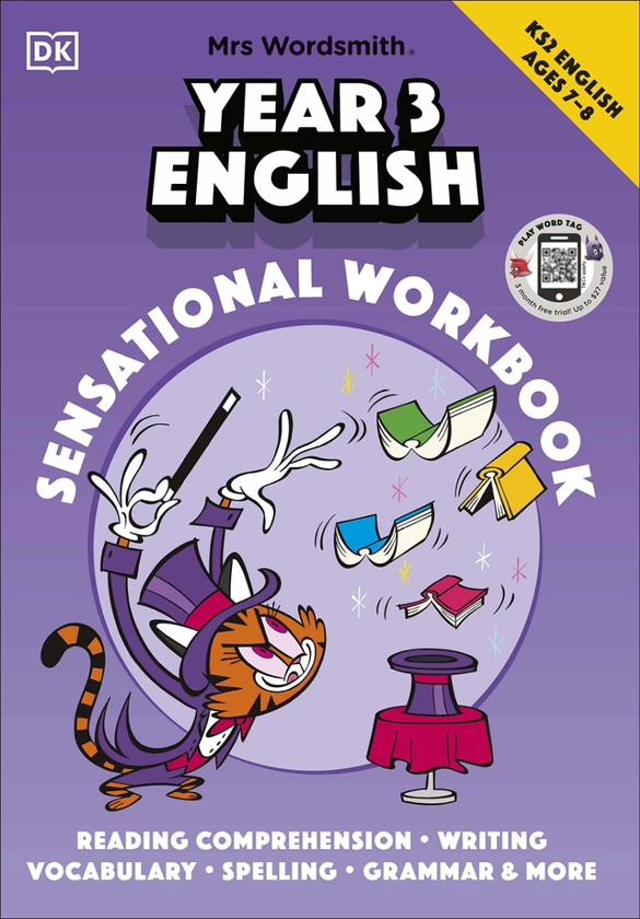 [object Object] «Year 3 English Sensational Workbook, Ages 7-8 (Key Stage 2)», автор Миссис Вордсмит - фото №1
