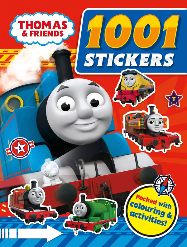Бумажная книга «Thomas and Friends. 1001 Stickers» - фото №1
