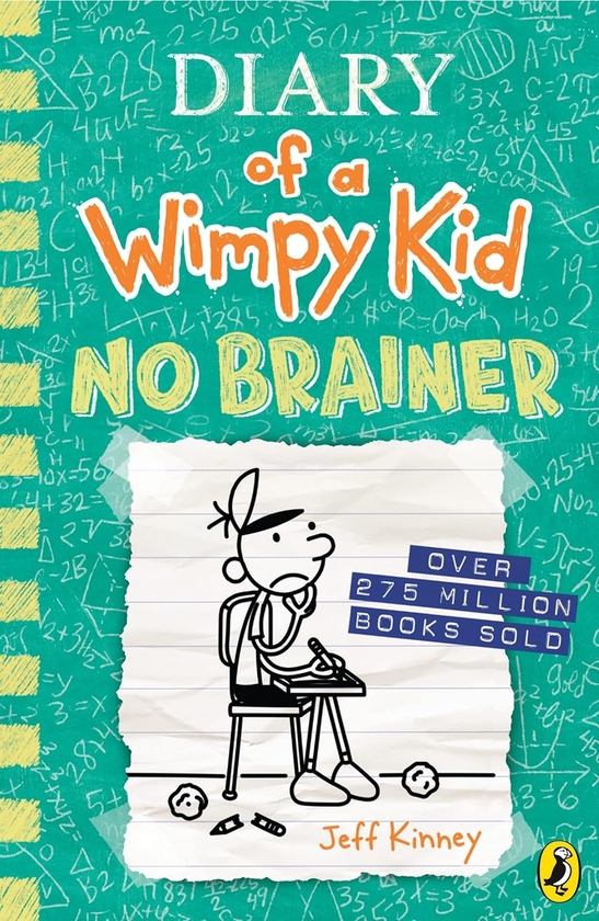 [object Object] «Diary of a Wimpy Kid: No Brainer (Book 18)», автор Джефф Кинни - фото №1