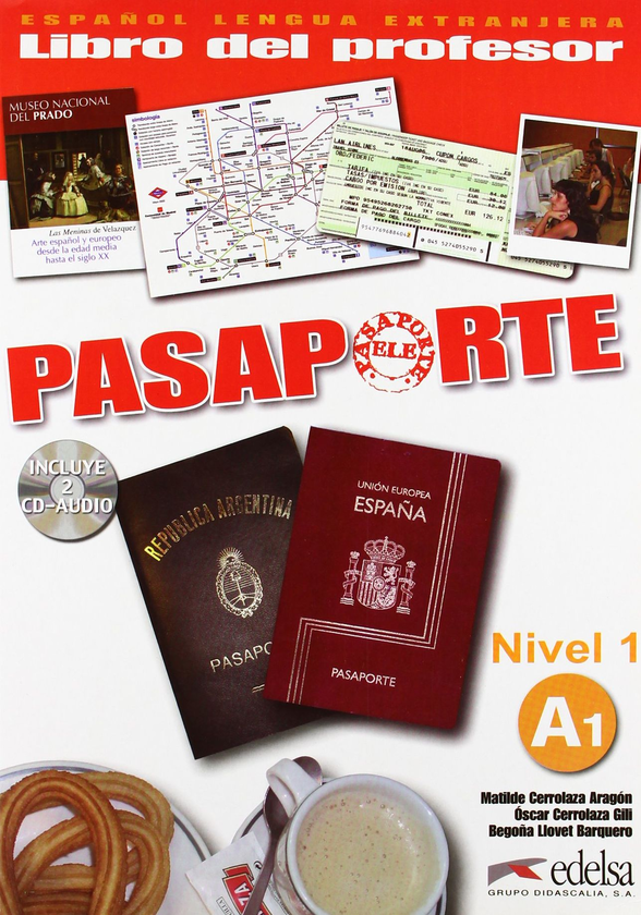 Паперова книга «Pasaporte: Libro Del Profesor (+CD)», автор М. Серолаза - фото №1
