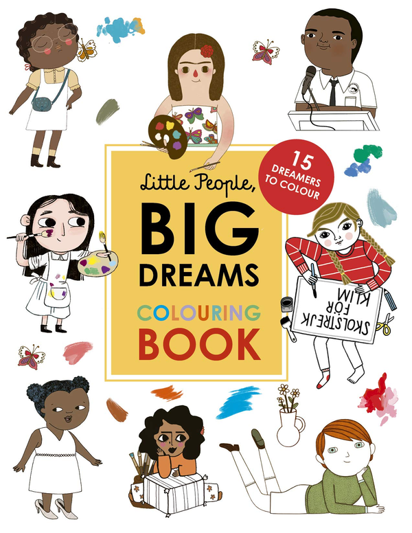 Паперова книга «Little People, Big Dreams. Colouring Book», автор Марія Ісабель Санчес Веґара - фото №1