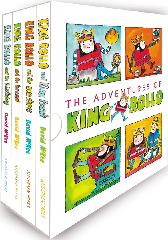 Паперова книга «The Adventures of King Rollo», автор Девід Маккі - фото №1