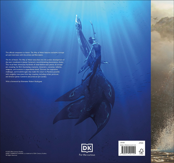 Бумажная книга «The Art of Avatar The Way of Water», авторов Тара Беннетт, Роберт Родригес - фото №1