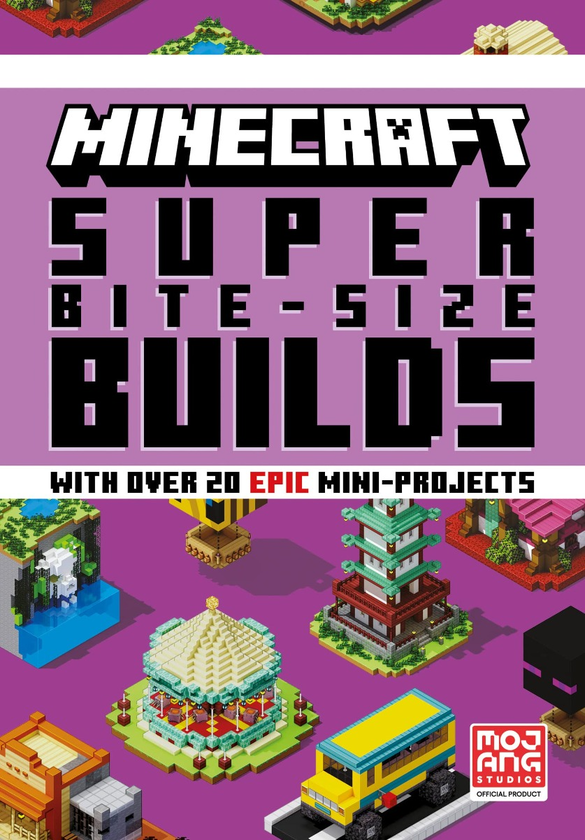 Паперова книга «Minecraft super bite-size builds », автор Mojang AB - фото №1