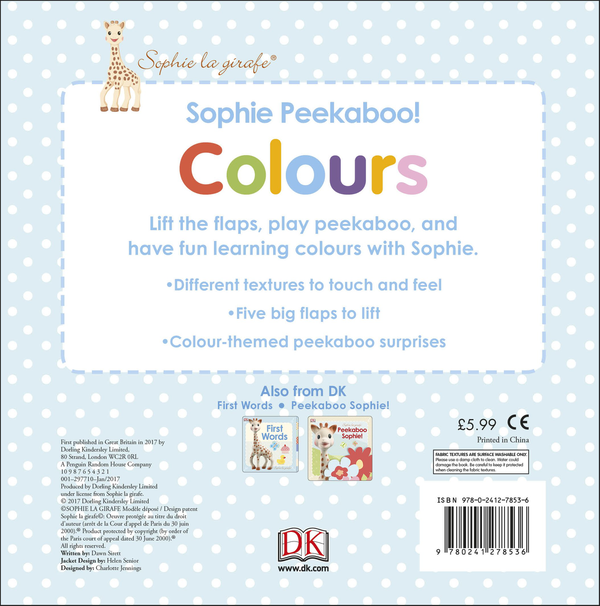 Паперова книга «Sophie Peekaboo! Colours» - фото №1