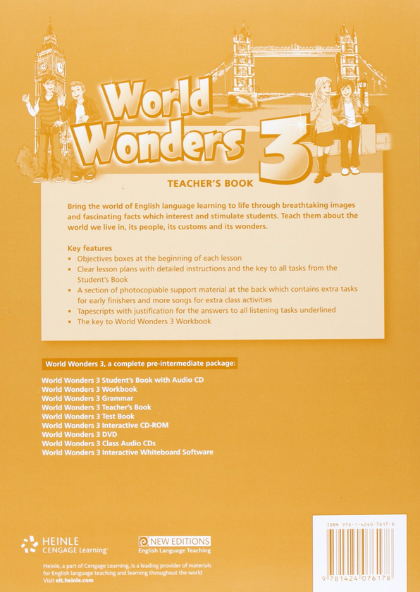 Паперова книга «World Wonders 3. Teachers Book» - фото №1