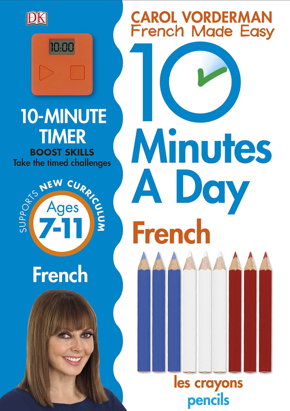 Бумажная книга «10 Minutes a Day French Ages 7-11 Key Stage 2», автор Кэрол Вордерман - фото №1