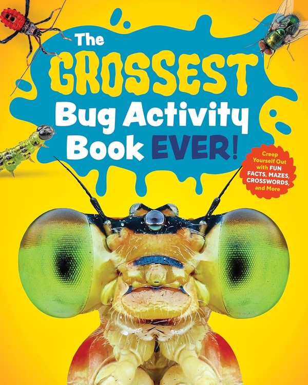 Бумажная книга «The Grossest Bug Activity Book EVER!», автор Спрус Букс - фото №1