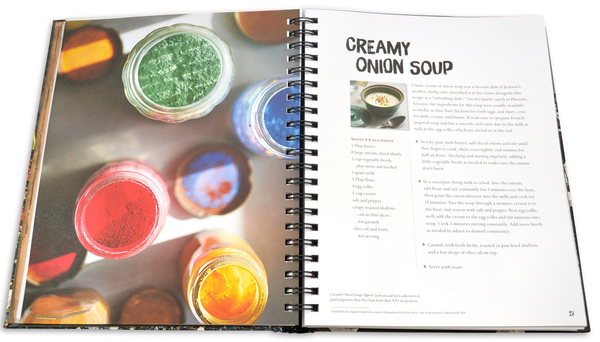 Паперова книга «Dinner with Jackson Pollock. Recipes, Art & Nature », авторів Робін Лі, Франческа Поллок, Гелен А. Гаррісон - фото №1