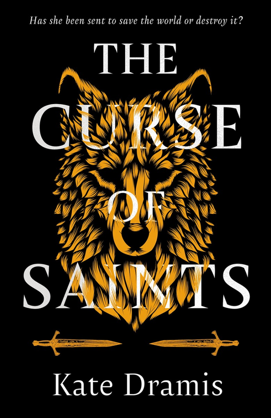 Паперова книга «The Curse of Saints», автор Кейт Дреміс - фото №1