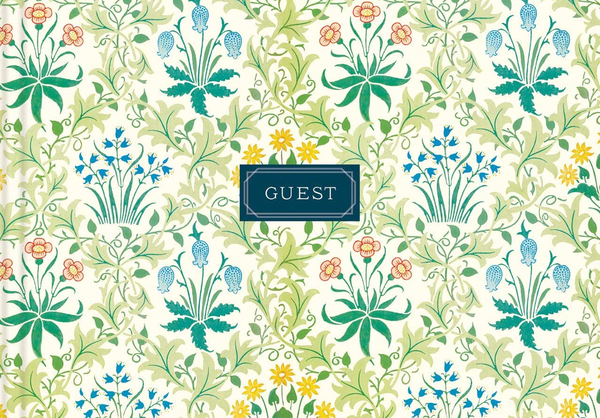 Бумажная книга «William Morris Celandine Guest Book» - фото №1