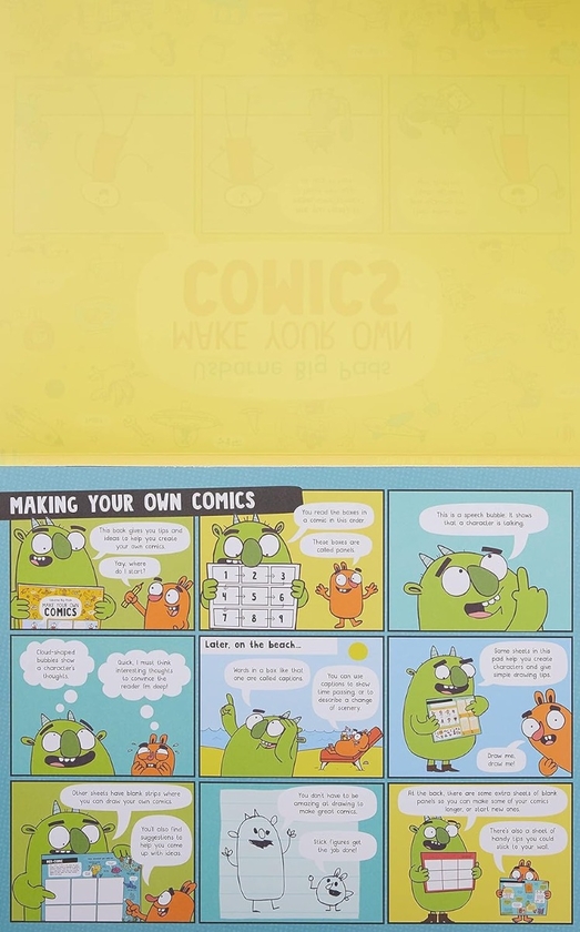 Паперова книга «Make Your Own Comics», автор Луї Стовелл - фото №1