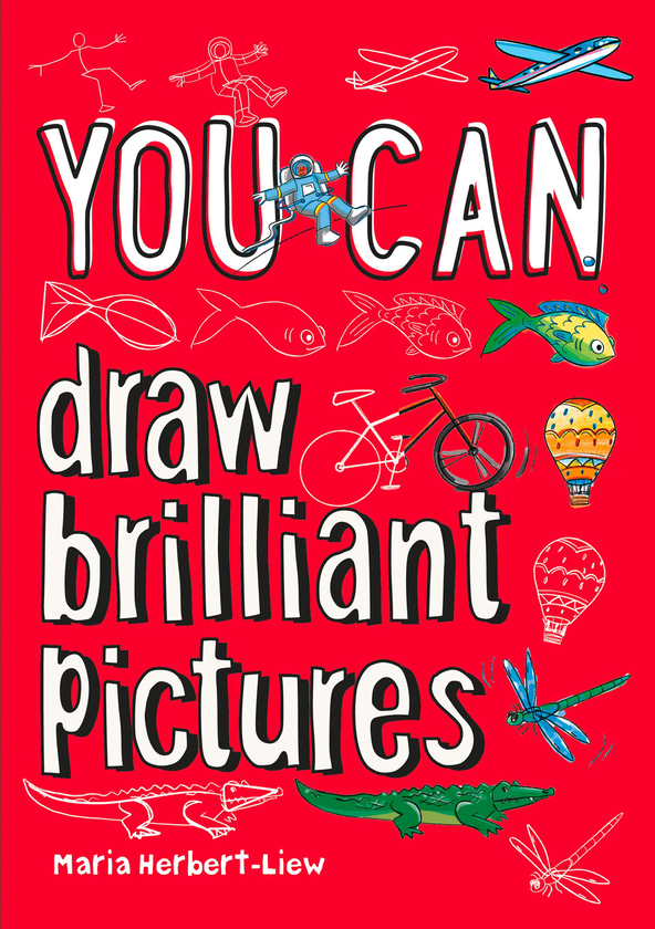 Паперова книга «YOU CAN draw brilliant pictures», автор Марія Герберт-Лью - фото №1
