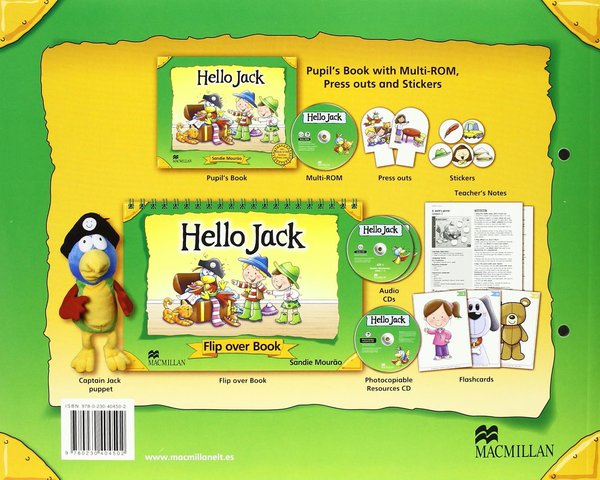 [object Object] «Captain Jack. Hello Jack Pupil's Book Pack », автор Сенді Мурао - фото №2 - мініатюра