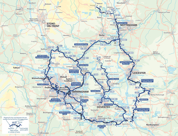 Бумажная книга «Birmingham & the Heart of England : Waterways Guide 3» - фото №1
