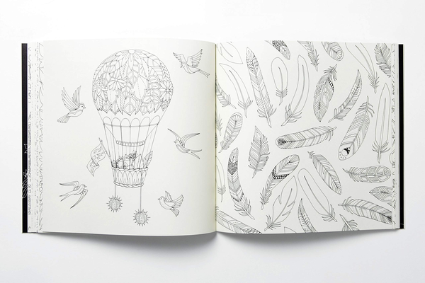 Бумажная книга «Enchanted Forest. An Inky Quest and Colouring Book», автор Джоанна Басфорд - фото №1