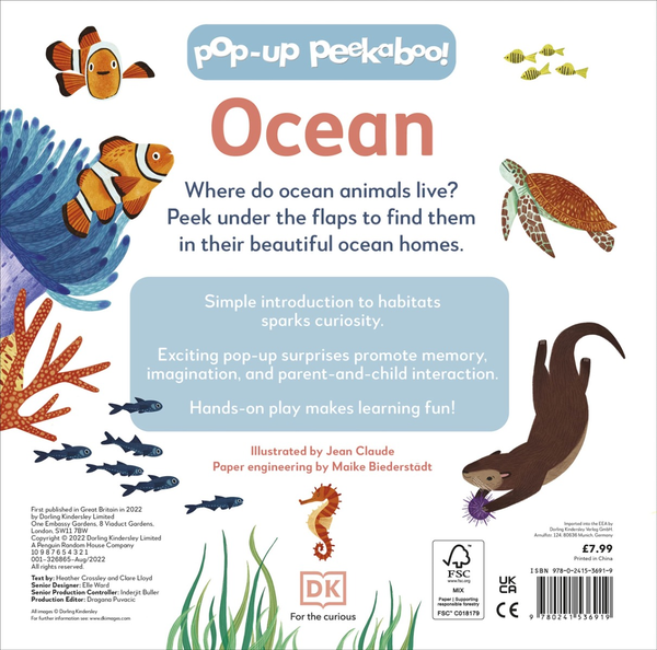 [object Object] «Pop-Up Peekaboo! Ocean» - фото №2 - миниатюра