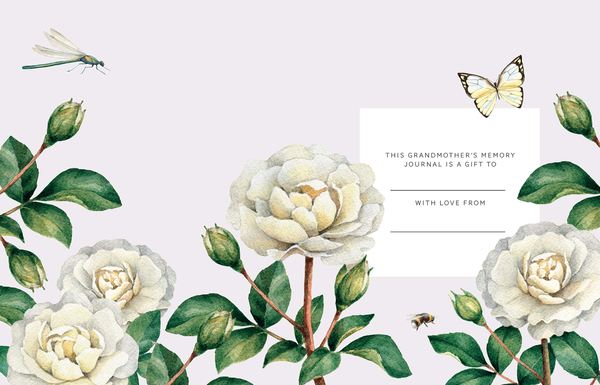 Бумажная книга «A Grandmother's Memory Journal Look Back. Record. Treasure Forever » - фото №1