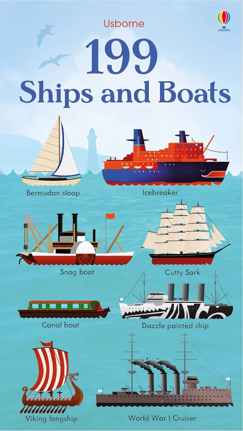 Паперова книга «199 Ships and Boats», автор Крісті Пікерсгілл - фото №1