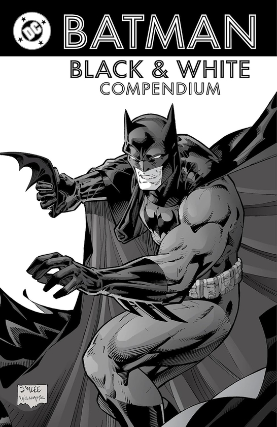 Бумажная книга «Batman: Black & White Compendium», авторов Г Уиллоу Уилсон, Дж. Х. Уильямс - фото №1