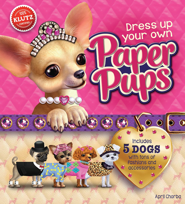 Бумажная книга «Dress Up Your Own Paper Pups», автор Эйприл Чорба - фото №1