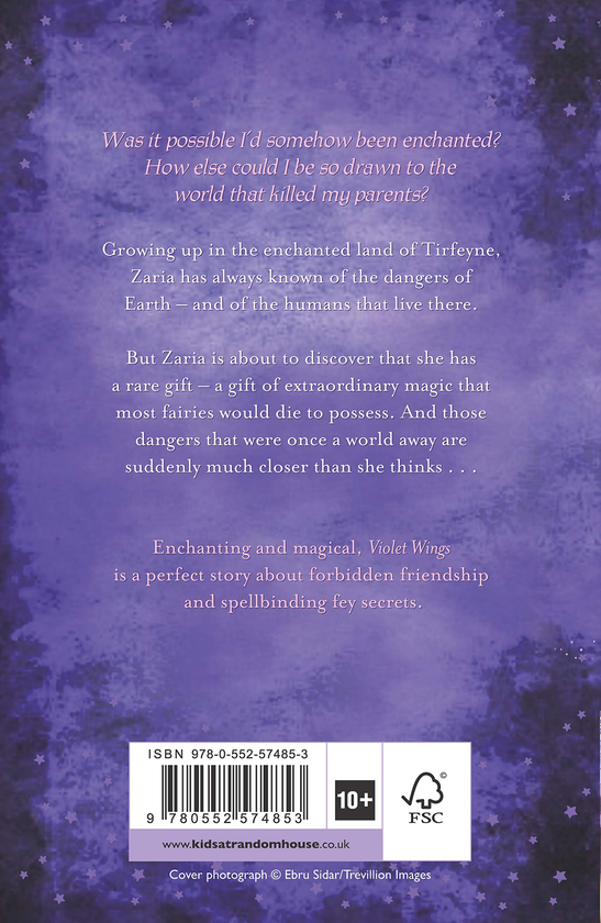 Паперова книга «Violet Wings», автор Вікторія Ханлі - фото №1