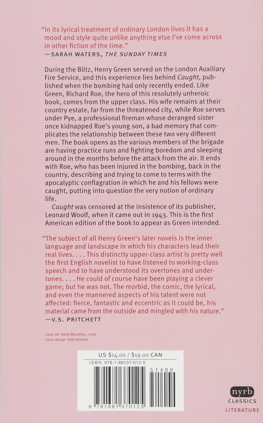 Бумажная книга «Caught», автор Генри Грин - фото №1
