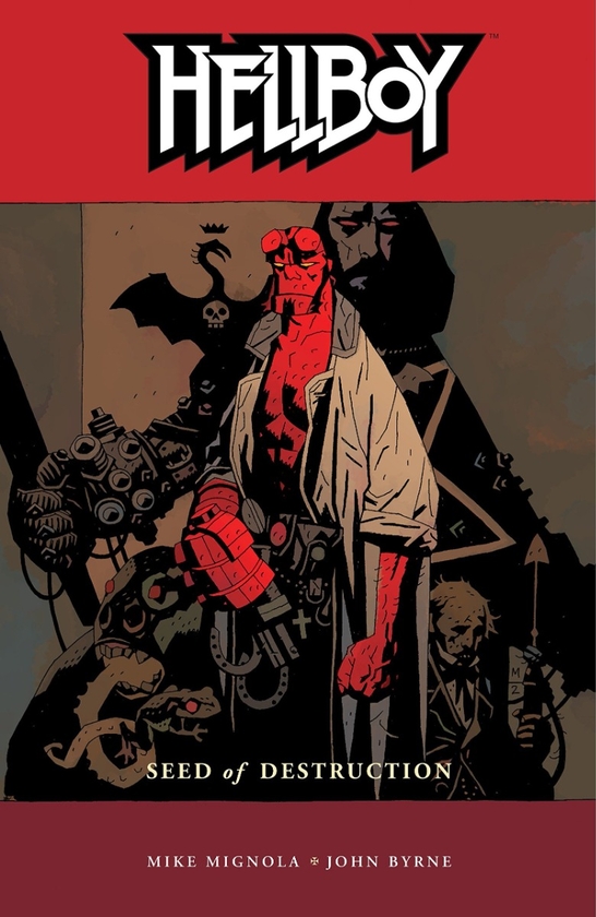 Паперова книга «Hellboy. Volume 1. Seed Of Destruction», авторів Майк Міньйола, Джон Бірн - фото №1