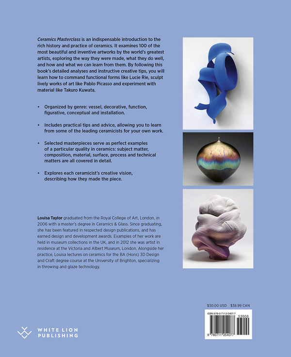 Паперова книга «Ceramics Masterclass», автор Луїза Тейлор - фото №1