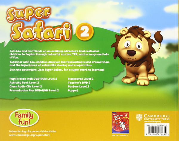 Бумажная книга «Super Safari Level 2. Activity Boo», автор Герберт Пухта - фото №1