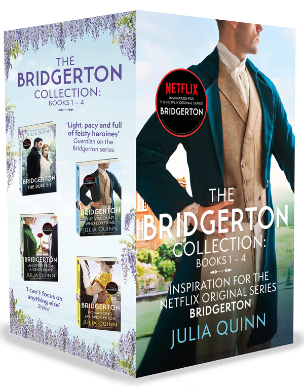 Паперова книга «The Bridgerton Collection. Books 1-4», автор Джулія Куїнн - фото №1