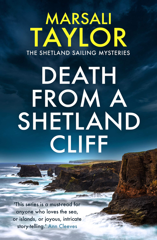 Паперова книга «Death from a Shetland Cliff», автор Марсалі Тейлор - фото №1
