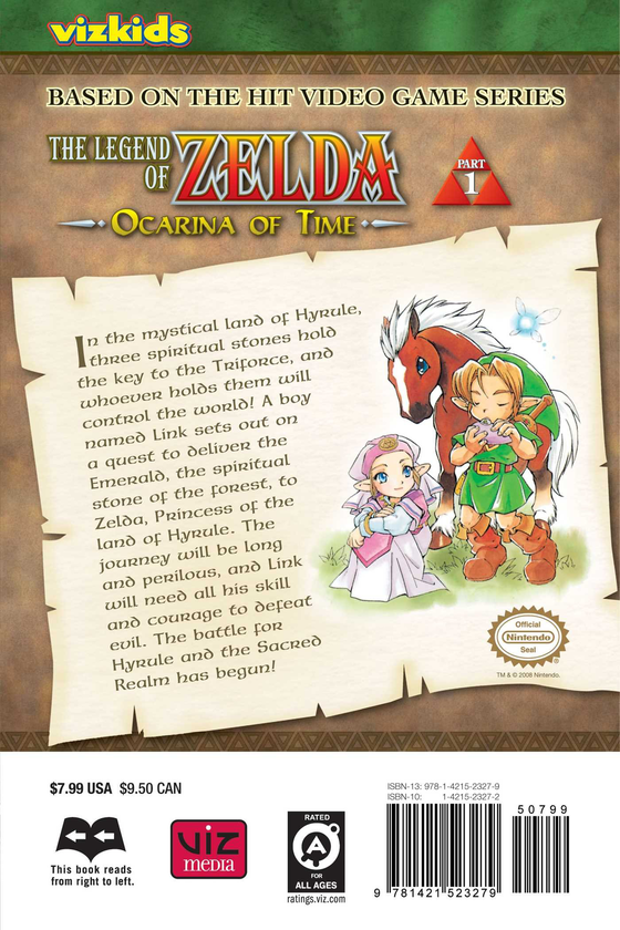 Бумажная книга «The Legend of Zelda. Volume 1», автор Акира Химекава - фото №1
