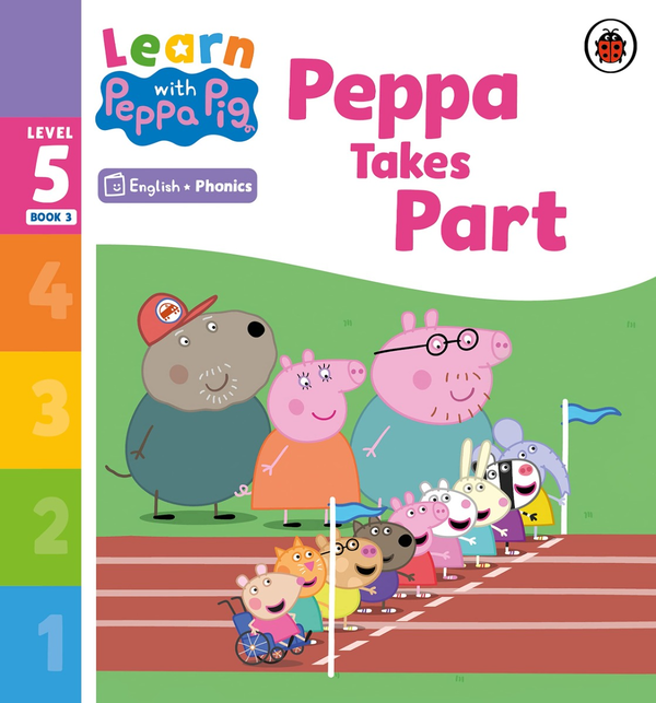 Бумажная книга «Learn with Peppa Phonics Level 5 Book 3. Peppa Takes Part» - фото №1