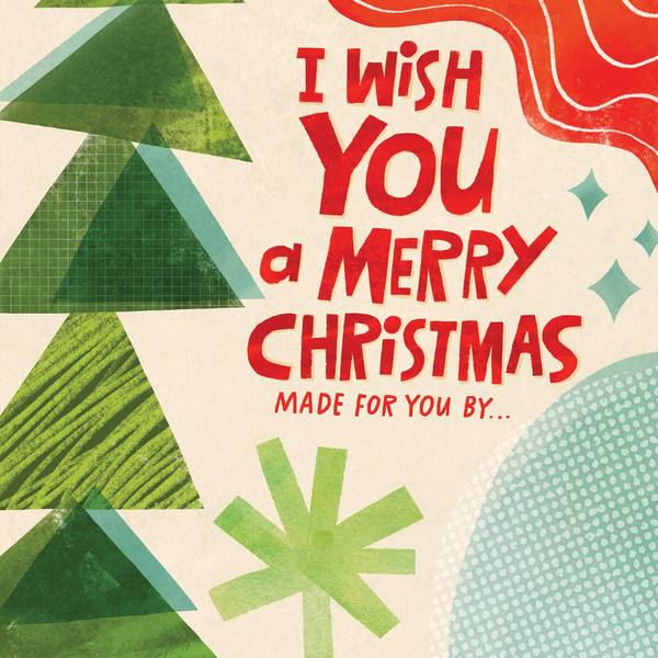 Бумажная книга «I Wish You a Merry Christmas» - фото №1