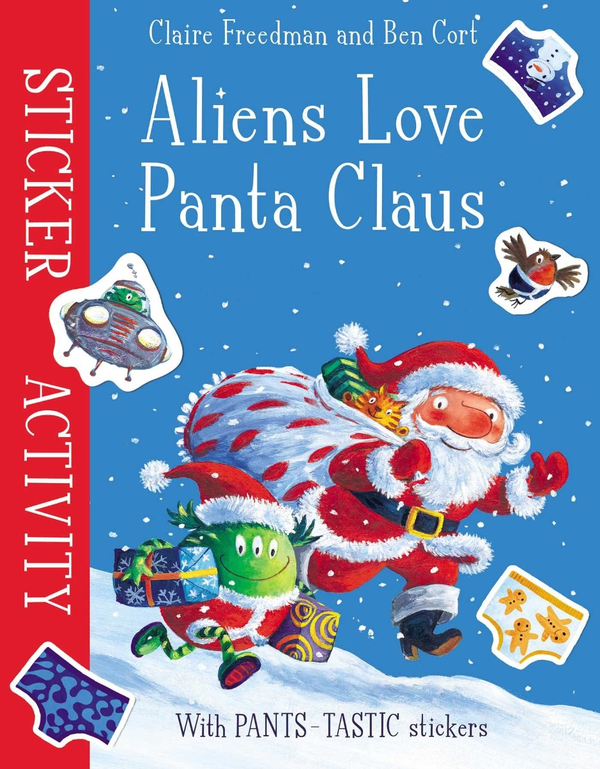 Паперова книга «Aliens Love Panta Claus. Sticker Activity», автор Клер Фрідман - фото №1