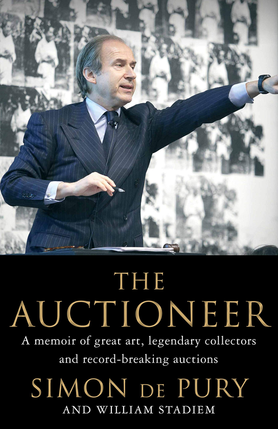 Бумажная книга «The Auctioneer. Adventures in the Art Trade», автор Симон Де Пури - фото №1